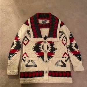 Eddie Bauer hand knit sweater